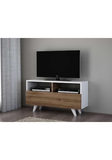 Dekorister Novella K3 Tv Ünitesi Beyaz-Ceviz