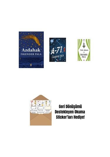 Azdahak + A-71 + Vali Hanım Ciltli + Okuma Sticker'ları