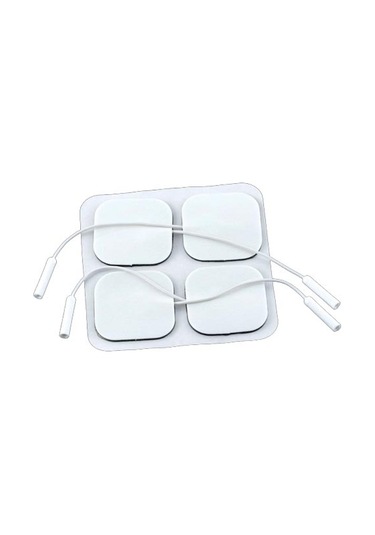 Metafiz 5 x 5 CM Kablolu Kare Tens Pedi 4'lü