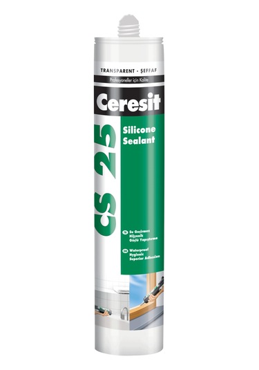Ceresit CS 25 Şeffaf Silikon 280 ML