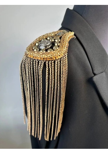 Slubov'u Epiletler 2 Adet, Ceket Broşu 106587739 Altın Rengi