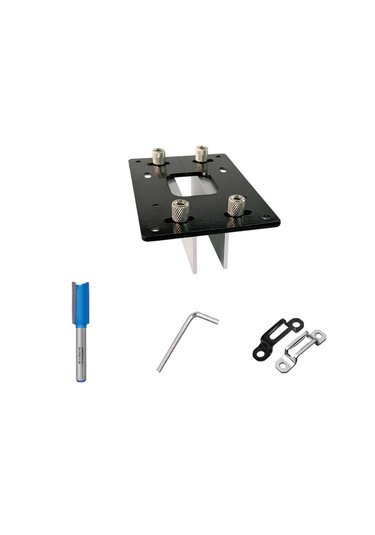 E25341-3 2'si 1 Arada Görünmez Bağlantı Elemanı Yerleştirme