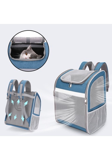 Homyl Evcil Hayvan Taşıyıcı Sırt Çantası Katlanır