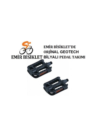 Geotech Bisiklet Gt-189 Bisiklet Pedalı Bilyalı Plastik