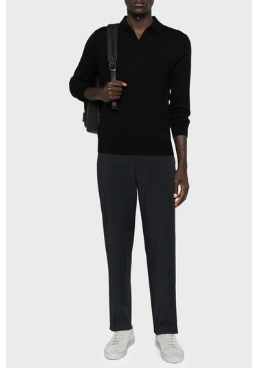 Emporio Armani Erkek Polo Yaka Kazak Em002479 Af19543 Uc001 Siyah Siyah