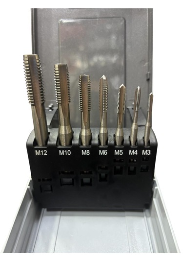 Maıer 7 Parça Düz Kılavuz Takımı