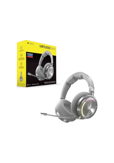 Corsaır Vırtuoso Max Wıreless Dolby Atmos Silver Gaming Kulaklık