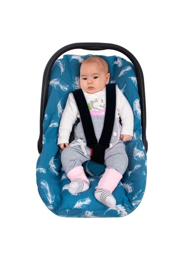 Sevi Bebe Bel Destekli Ana Kucağı Örtüsü Art-61 Tüy Desen