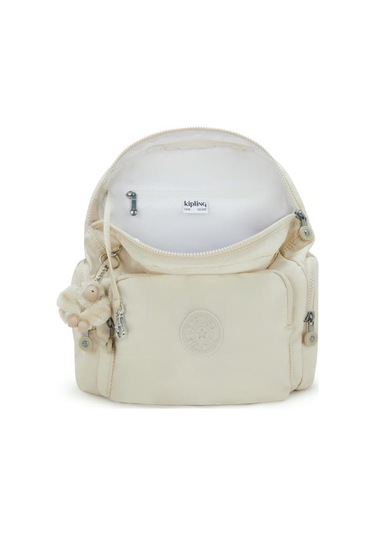 City Zip S Küçük Boy Sırt Çantası Bej