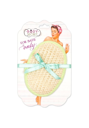 Bodysecret Oval Banyo Süngeri Yeşil