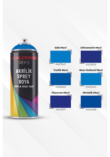 Caldini New Holland Mavi Sprey Boya