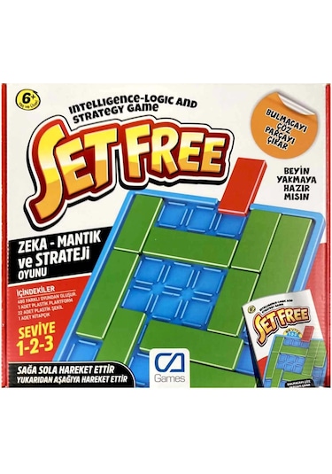 Kaydırmalı Puzzle Kutu Oyunu