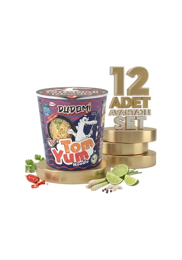 Dudomi Bardak Tom Yum 12x60 Gr