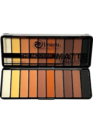 Frapan Matte Collection 10 Renkli Göz Farı 012