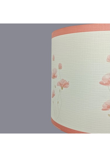 Zelen Minimal Pembe Abajur Pembe