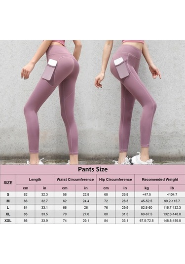 Fastbuy Kadın Yüksek Bel Nefes Alabilen Esnek Şık Spor Tayt Koyu Mor Koyu Mor