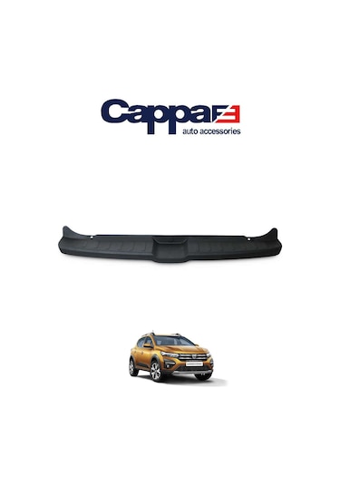Cappafe Dacia Sandero Arka Tampon Eşiği Koruma Parlak Abs 2021 N11.7364