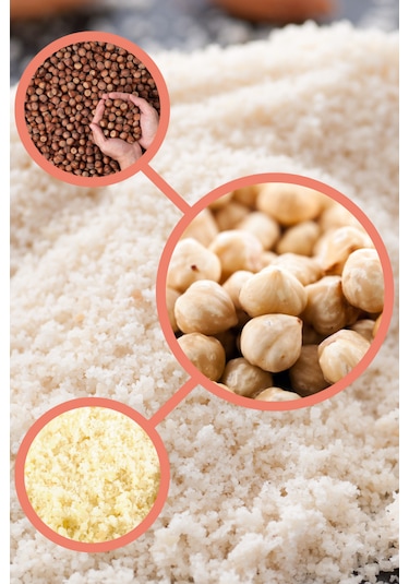 Doğal Çiğ Beyaz Fındık Unu 250 G Glutensiz & Katkısız