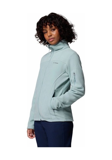 Columbia Fast Trek Iı Jacket Kadın Polar Ceket El6081-461 Mavi Koyu