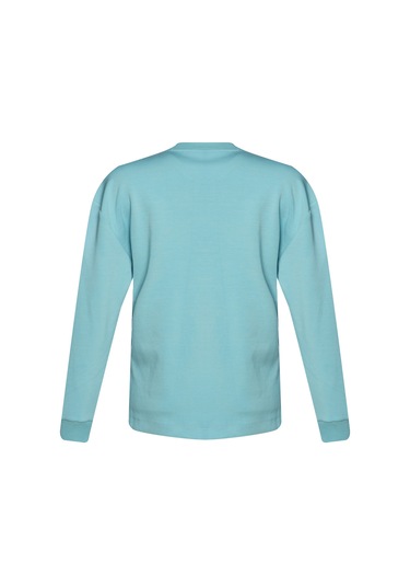 Hummel Melton Sweatshırt 922417-7443 Mavi