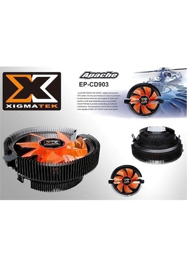 Xigmatek Ep Cd903 Apache Am2/939/Lga/1156 Cpu Fan