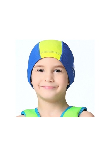 Dm 1101 Orta Yaş Çocuk Yazlık Derinleştirici Güneş Korumalı Yüzme Bonesi Sarı Sarı