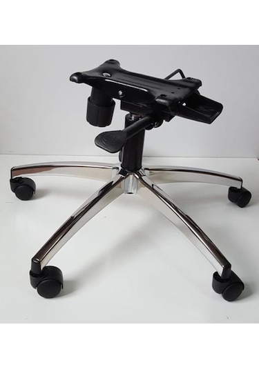 Kamusalmarket Makam Sandalyesi Yıldız Ayağı Çift Kollu Kuyruklu Mekanizma Çap 7