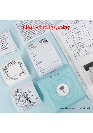 Shineyee 10'lu Paket 57x30mm 10 Yıllık Dayanıklı Termal Etiket Kağıdı - Suya, Yağa Ve Sürtünmeye Dayanıklı, Bisfenol A'sız, Yüksek Renk Doğruluğu