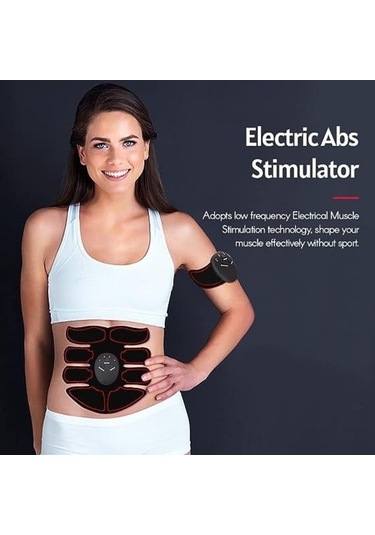 Besthome1 Domary Karın Egzersiz Makinesi - 6 Modlu, 9 Şiddet Seviyesi, Usb Şarjlı, Ev & Ofis İçin, Renkli Kas Geliştirici Çok Renkli