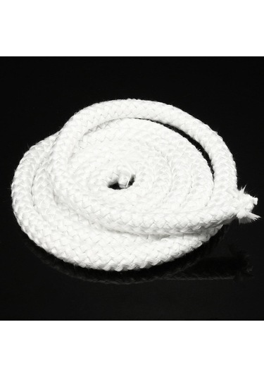 2m 12.7mm Odun Yangını Sobası Ve Isıtıcı Kapı Halat Contası Yüksek Yoğunluklu Fiberglas 550 C