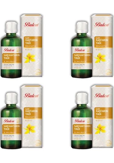 Balen Sarı Kantaron Yağı 4 x 50 ML