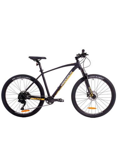 Geotech Mode Elite 27,5 9 Vites Hd Dağ Bisikleti - Mat Siyah/sarı