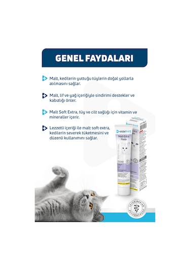 Onevet Malt Extra Paste Tüy Yumağı Önleyici Kedi Maltı 100 Gr