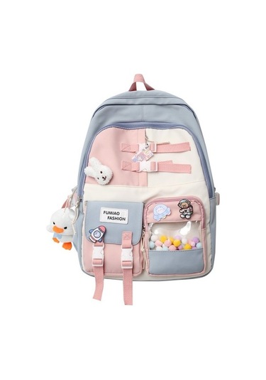 Devils Eye Okul Sırt Çantası Tqwkup Mavi