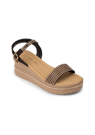 Deery Kadın Siyah Platform Sandalet - K0061zsyhc01 Siyah