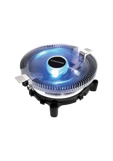 Concord C 893 Işıklı Blue Universal Lga Cpu İşlemci Fanı