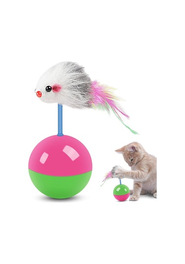 Omilife Kedi Oyuncağı Fare Desenli Hacıyatmaz
