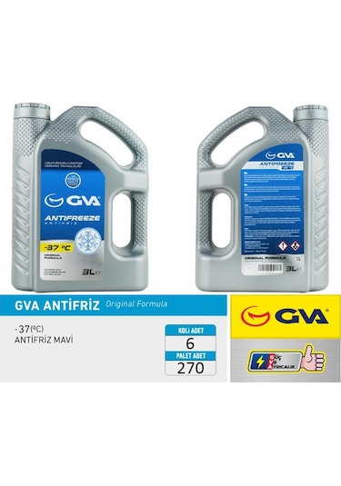 Gva Antifriz 3 Lt -37 C Mavi Koli 6 Ad IS00-GVA 9930223
