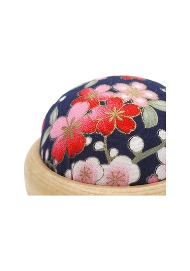 Suntek Lacivert Özel Ahşap Tabanlı Dikiş Aparatı Ile Pim Yastığı İğne Girişi