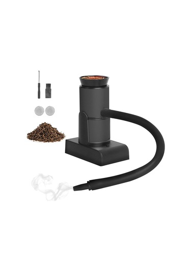 Padalink Duman İnfüzyonlu Taşınabilir Mangal Ekipmanı - Sk305 Siyah, Logosuz Siyah