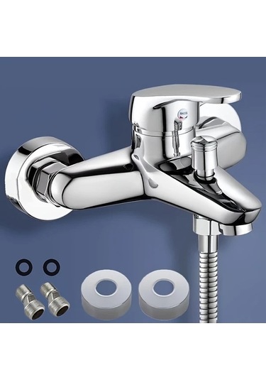 Fastbuy Challenger Elektroliz Modern Sıcak Soğuk Kontrollü 3 Modlu Duş Bataryası Renkli