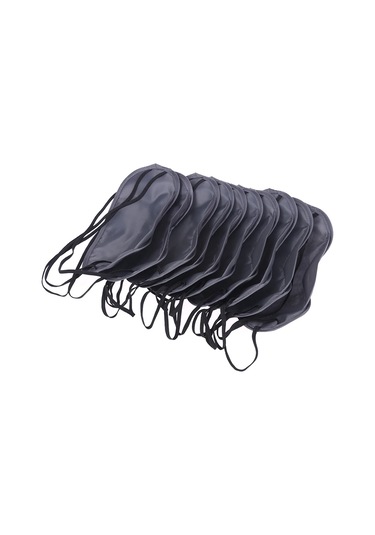 10 Adet Rahat Uyku Göz Maskesi Gölge Kapak Körü Körüne Gece Uyku Seyahat Yardım Uyku Maskesi Körü Körüne Eyepatch Sleepmasker Whıte