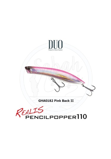 Duo Realis Pencil Popper 110 Sw Gha0182 Pink Back Iı