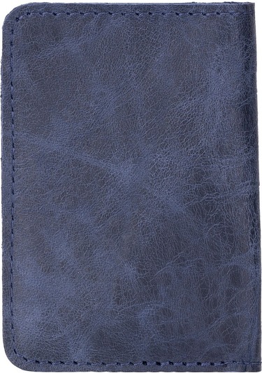Enrico Slim Deri Kartlık Tn5 Antik Mavi
