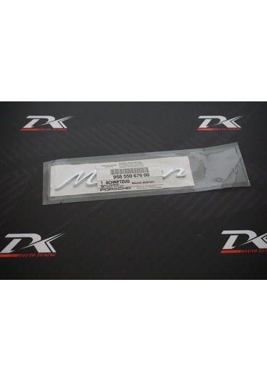 Porsche Macan Metal 3M Bagaj Logo Ürün (547916007)