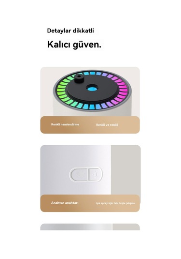 Lyon Yıldızışığısallayan Kafa Nemlendirici Usb Arababa Evçiftçili Yıldız Göküzü Projeksiyon Lambasıpembe