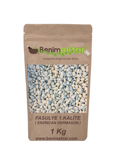 BenimAktar Fasulye Erzincan Dermason 8.5 MM 1 KG