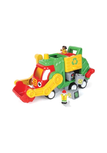 Wow Toys Flip & Tip Fred - Çöp Kamyonu Çevir Dök Fred 01018