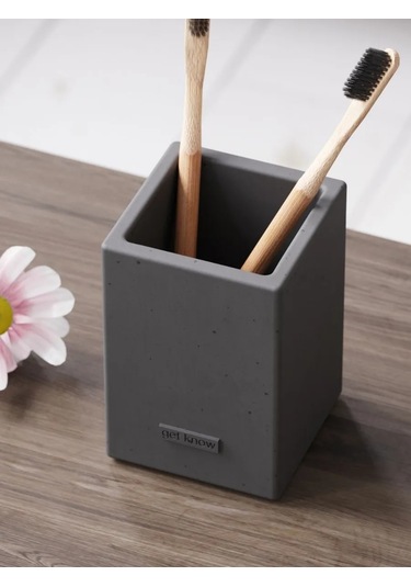 Getknow Home Banyo İçin Diş Fırçası Bardağı 269935372 Siyah