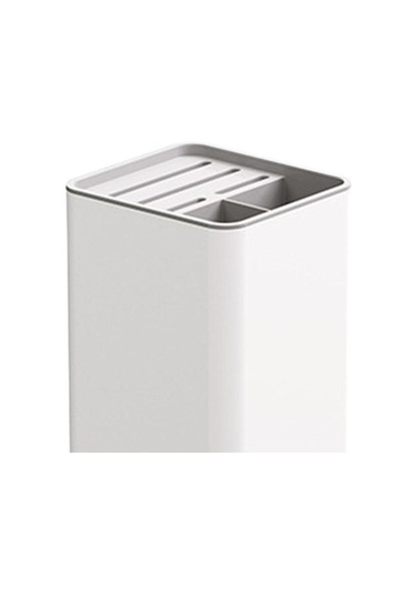 Suntek Mutfak Düzenleyici Tutucu Depolama Gümüş Kutusu Beyaz Beyaz